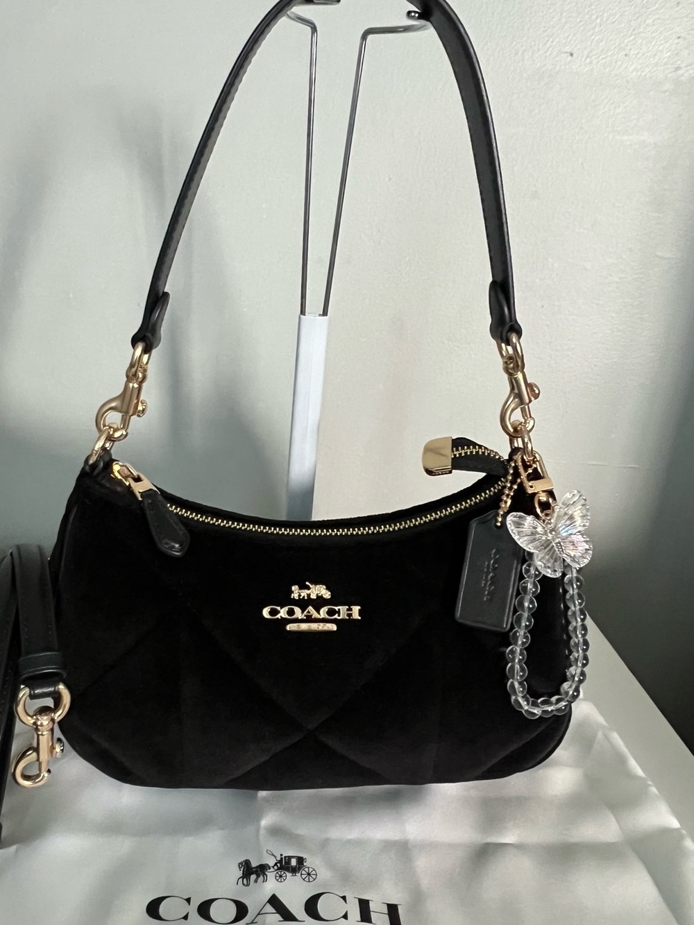 Coach Teri Shoulder Bag
With Quilting